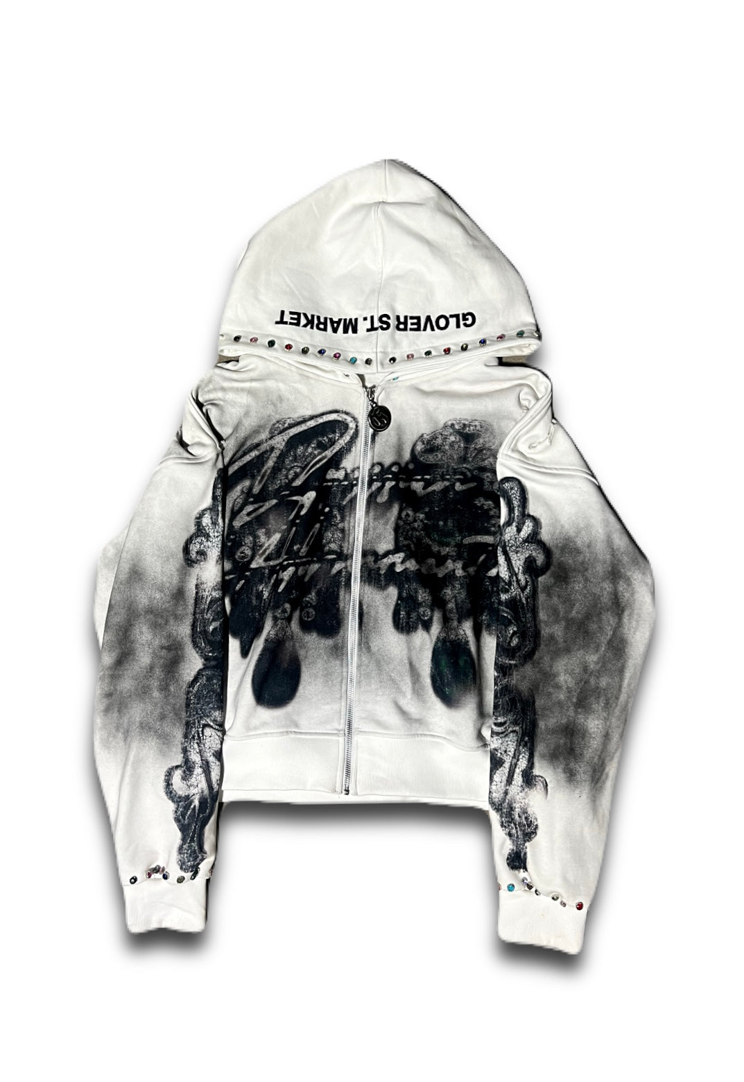 "Russian Adornments" zip hoodie